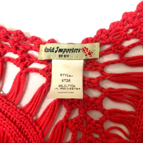 Coral Crochet Top - Picture 2 of 2